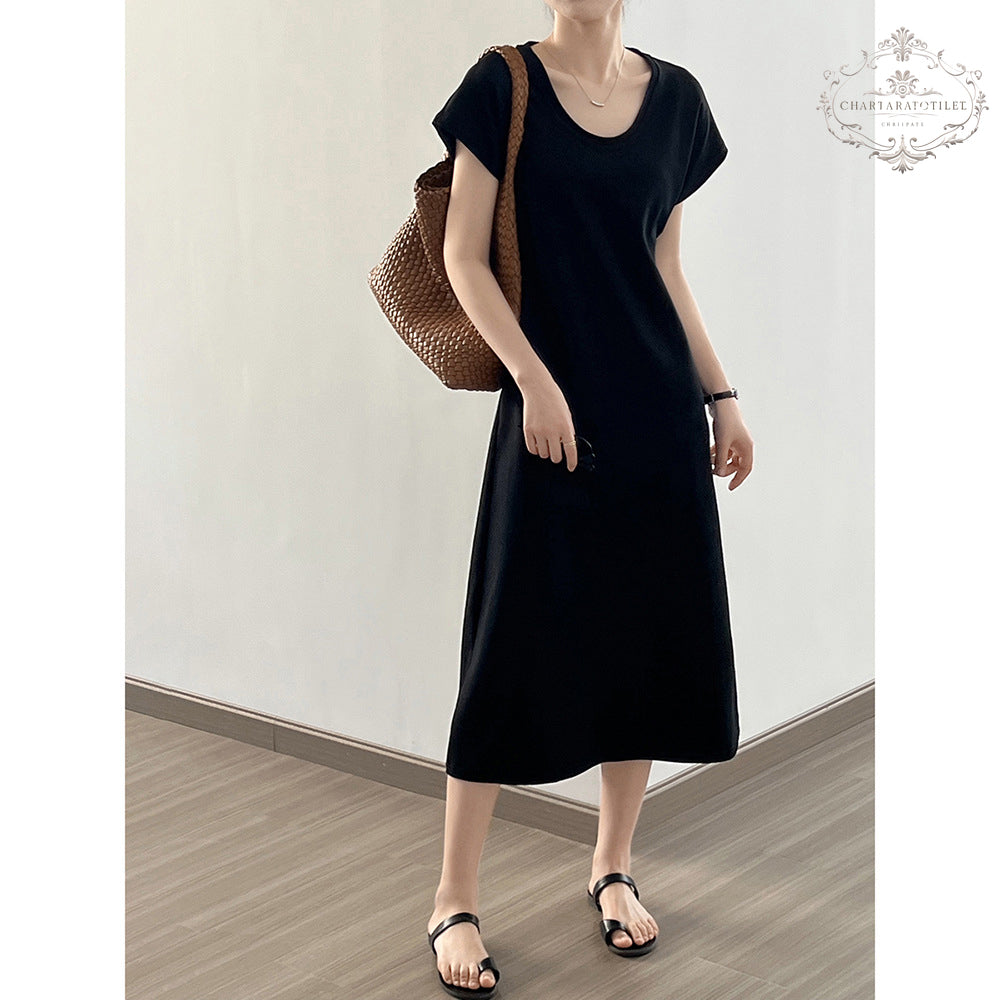 French elegant A-line dress [CHSK138]