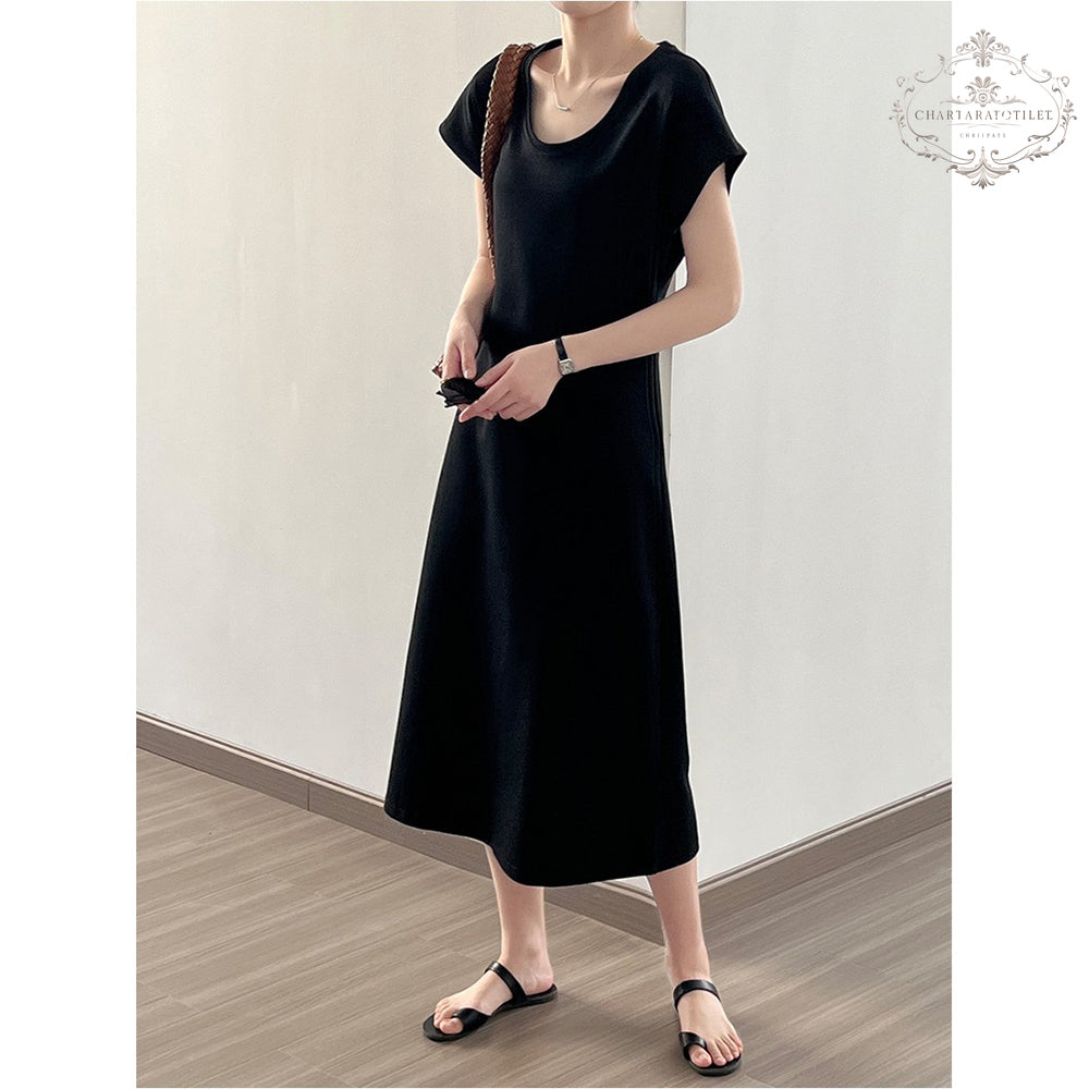 French elegant A-line dress [CHSK138]