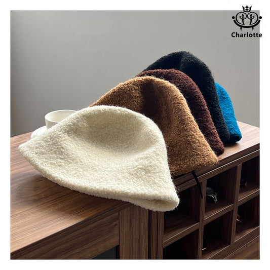 Japanese wool bucket hat wool bucket hat [CHCA9]