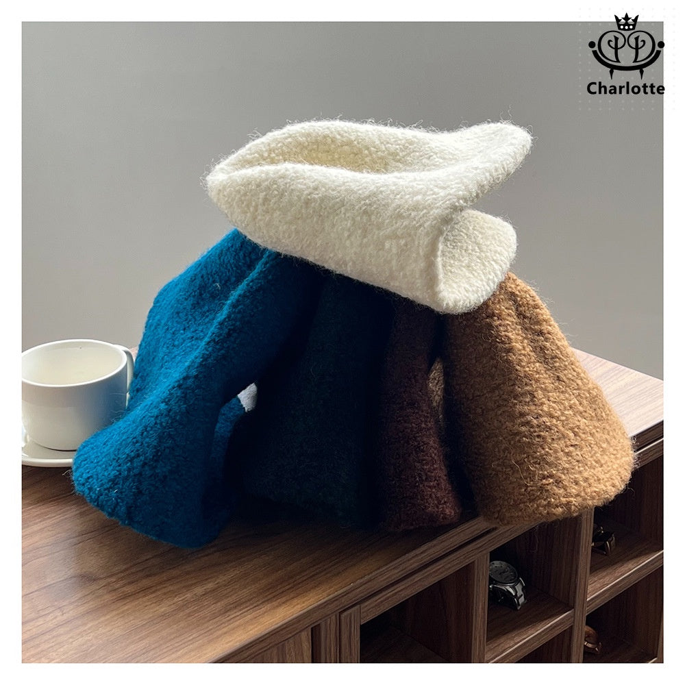 Japanese wool bucket hat wool bucket hat [CHCA9]