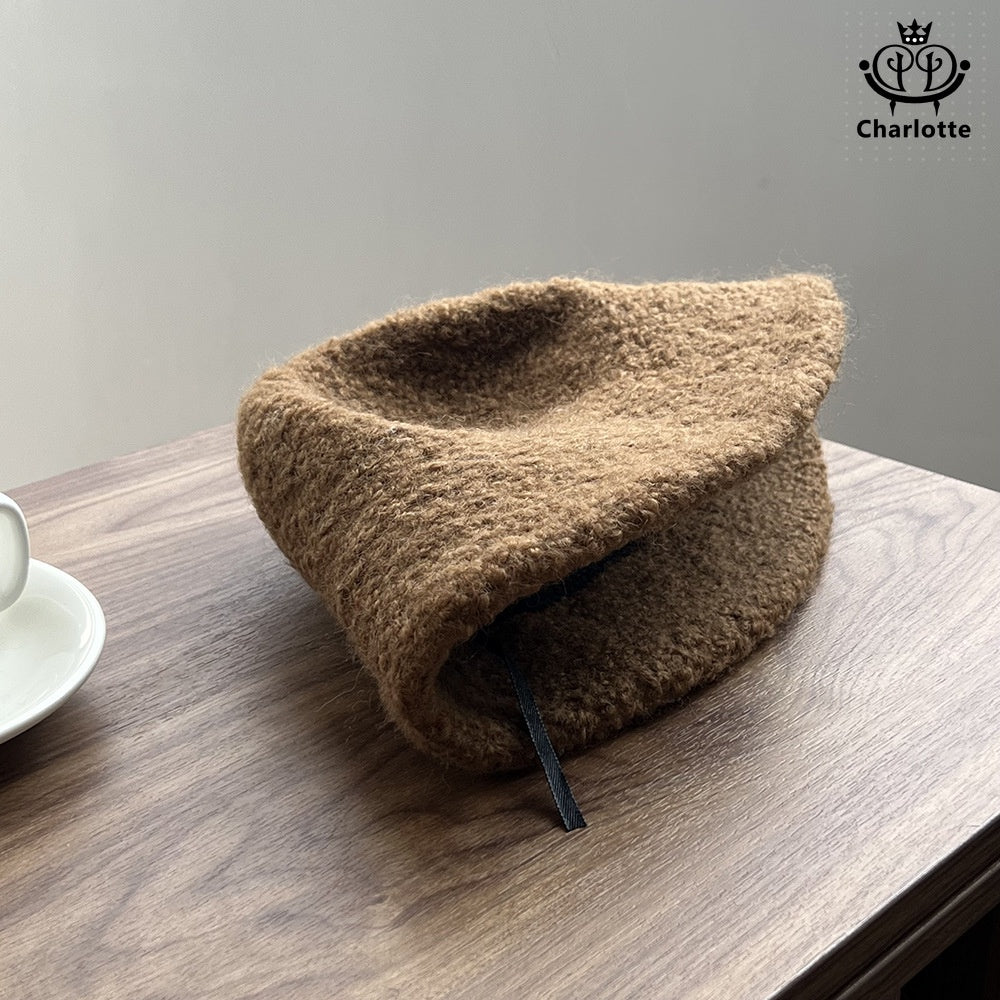 Japanese wool bucket hat wool bucket hat [CHCA9]